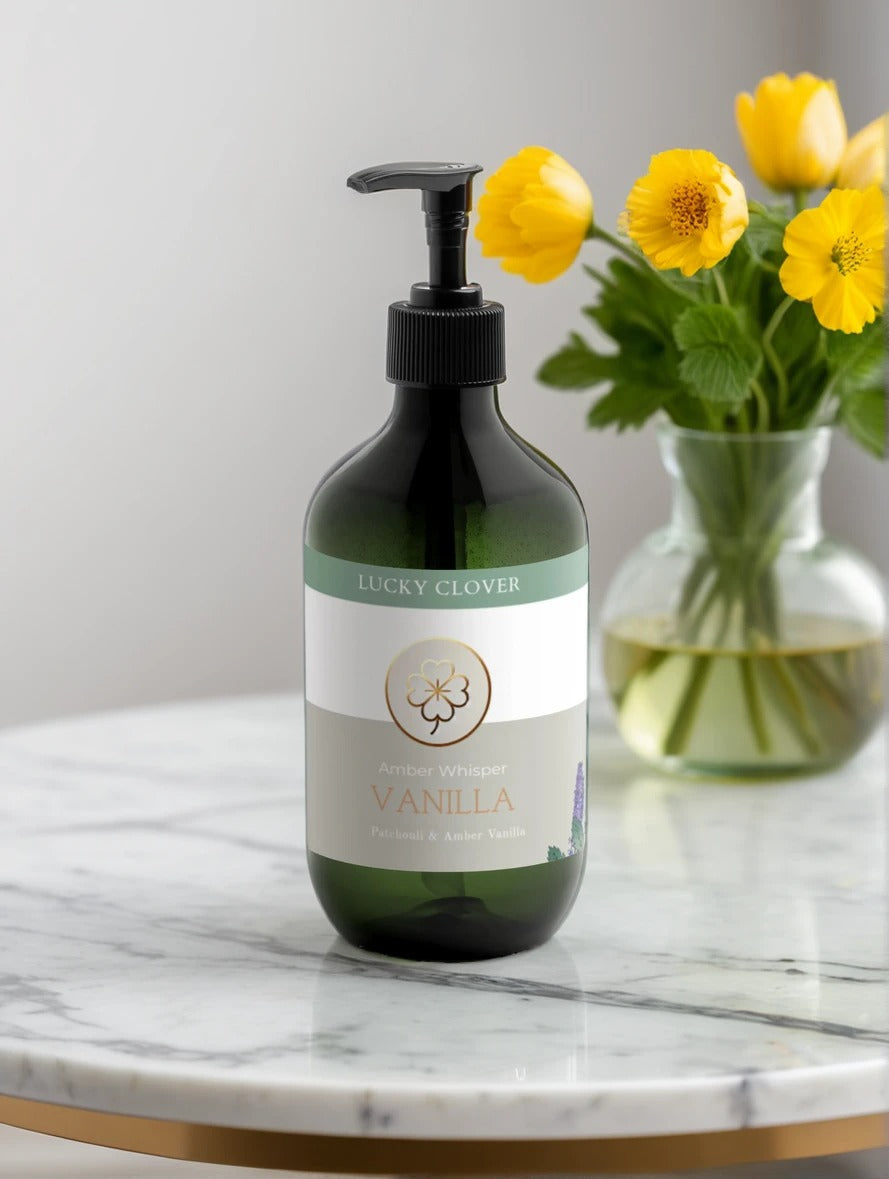 Hand & Body Wash, Patchouli & Amber Vanilla